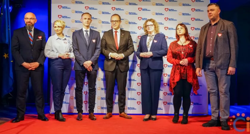 Kandydaci Koalicji Obywatelskiej zaprezentowani w Ciechanowie [zdjęcia]