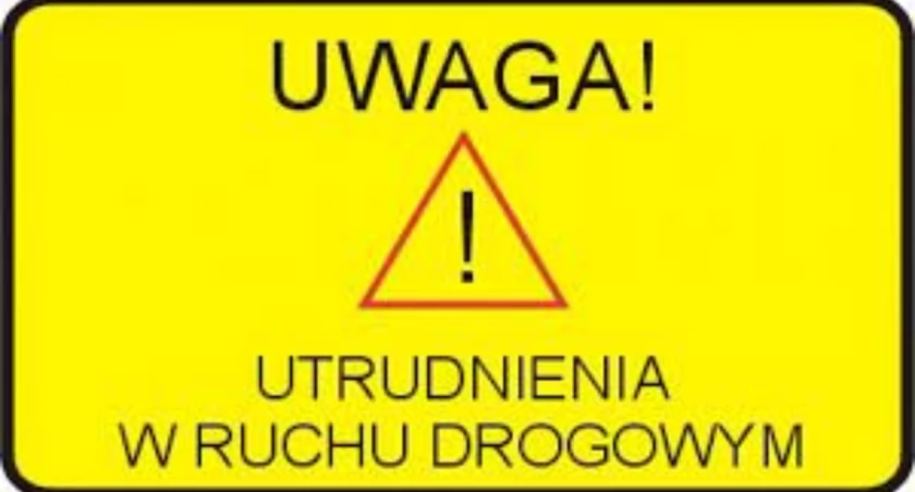 Uwaga! Utrudnienia w ruchu w Ciechanowie