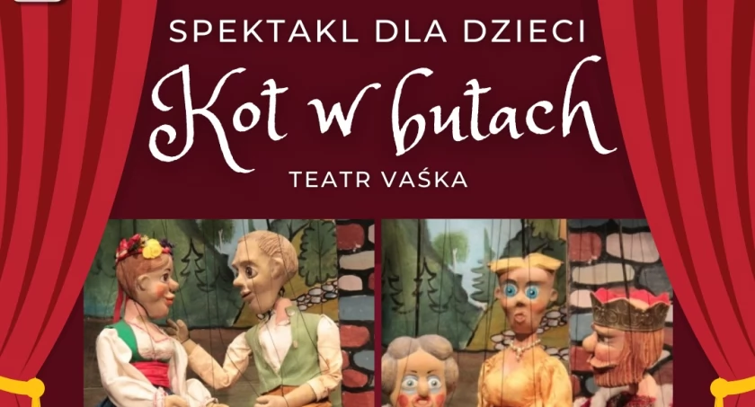 Spektakl „Kot w butach”, czyli teatralna niedziela dla najmłodszych w Ciechanowie