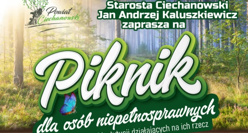 AKTUALIZACJA: Można zapisywać się na piknik w pobliżu Ciechanowa