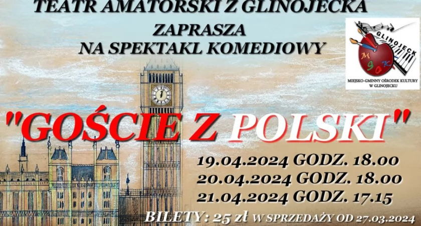 W Glinojecku znów będzie wesoło. Najnowszy spektakl już w piątek