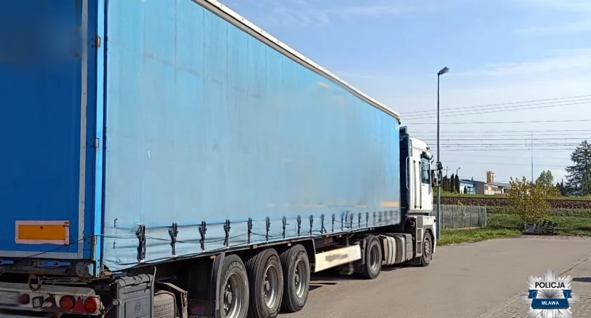 Kierowca tira miał sporo na sumieniu