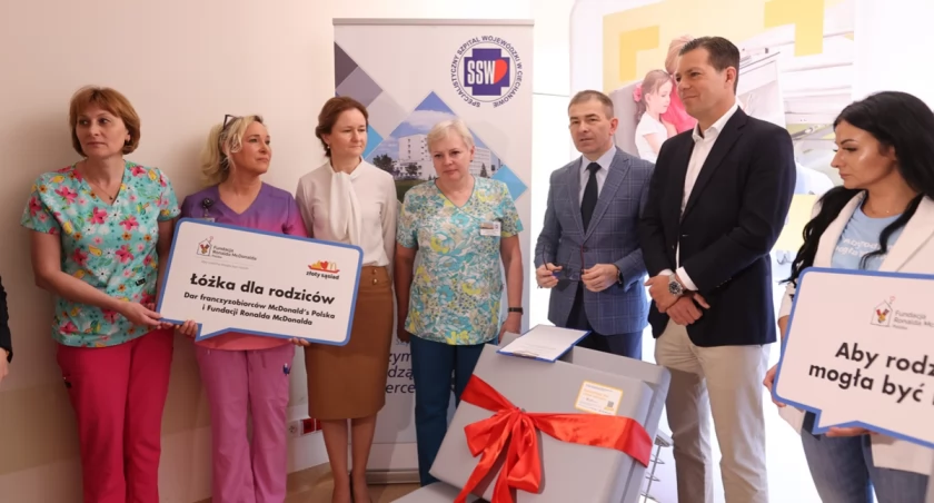 Aby rodzina mogła być razem. Dar dla ciechanowskiego szpitala