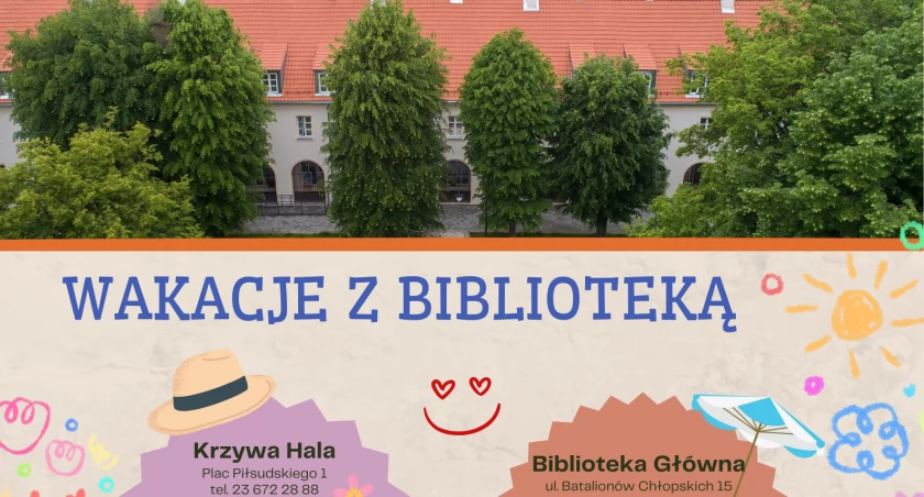 Kreatywne wakacje z Miejską Biblioteką Publiczną w Ciechanowie
