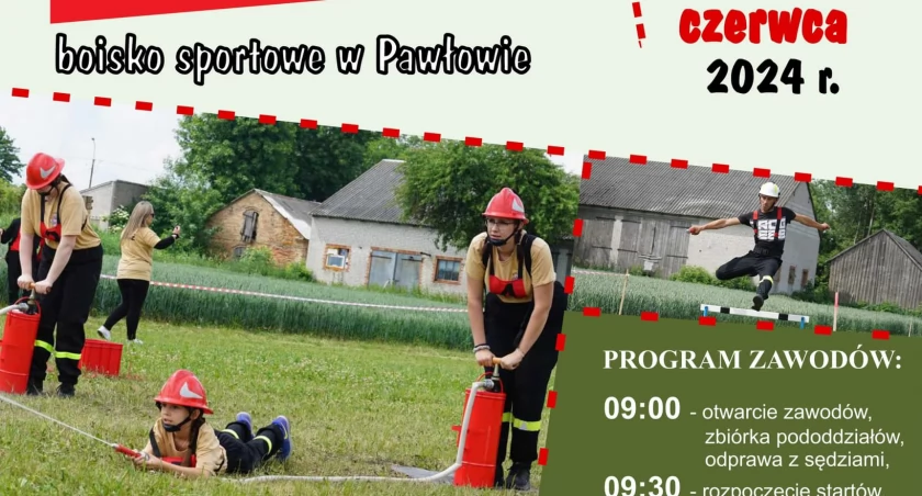 Gminne zawody pożarnicze w powiecie ciechanowskim
