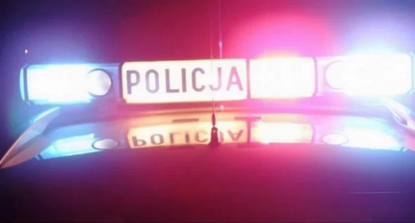 Wjechał do rowu i uderzył w przepust na ul. Zamkowej w Ciechanowie