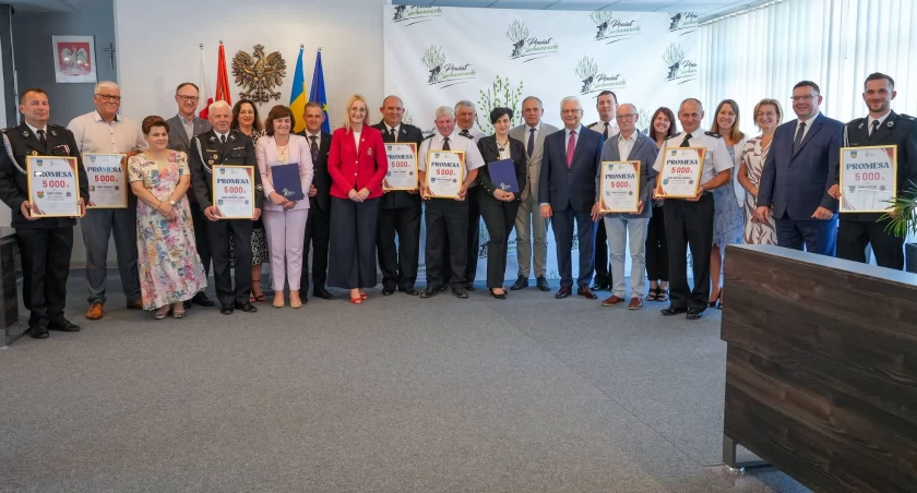 Powiat Ciechanowski przyznał dotacje jednostkom OSP [zdjęcia]