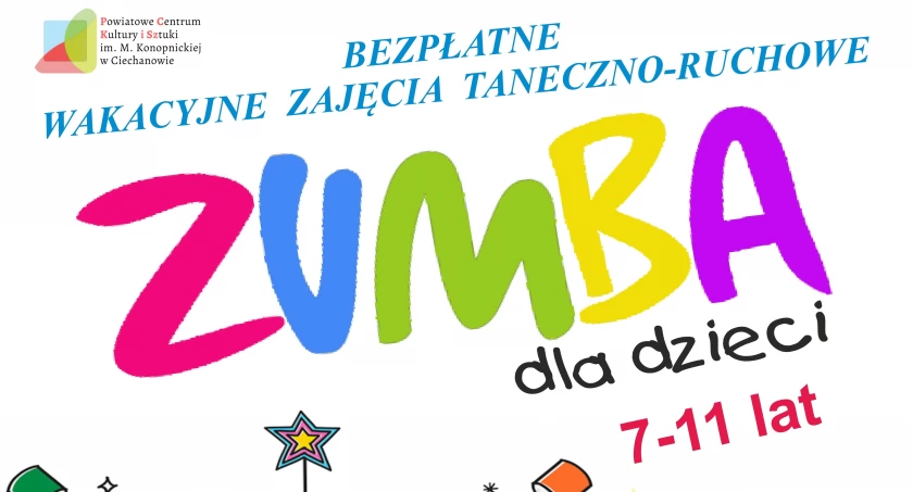 Zumba Kids dla dzieci w Ciechanowie