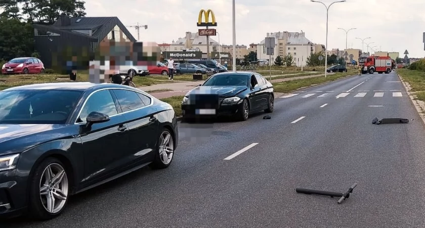 Dwa wypadki jednego dnia w Ciechanowie. Co ustaliła policja?