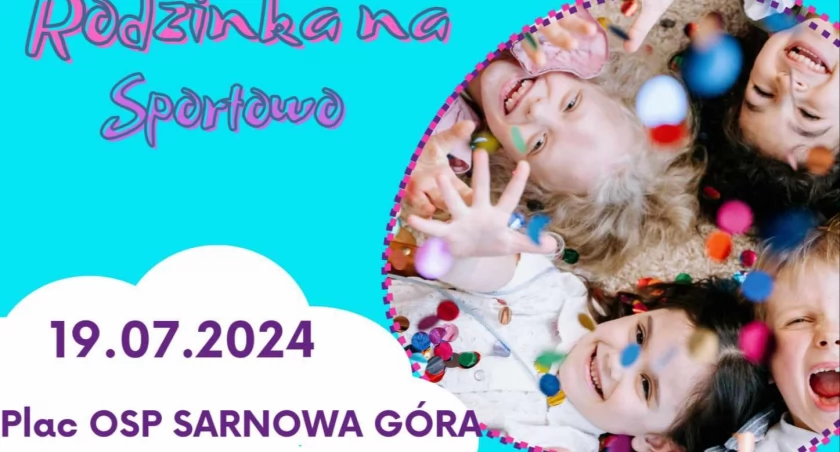 Rodzinka na sportowo. Piknik w gminie Sońsk
