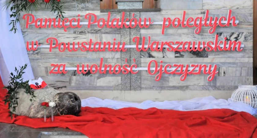 Obchody rocznicy wybuchu Powstania Warszawskiego w Glinojecku