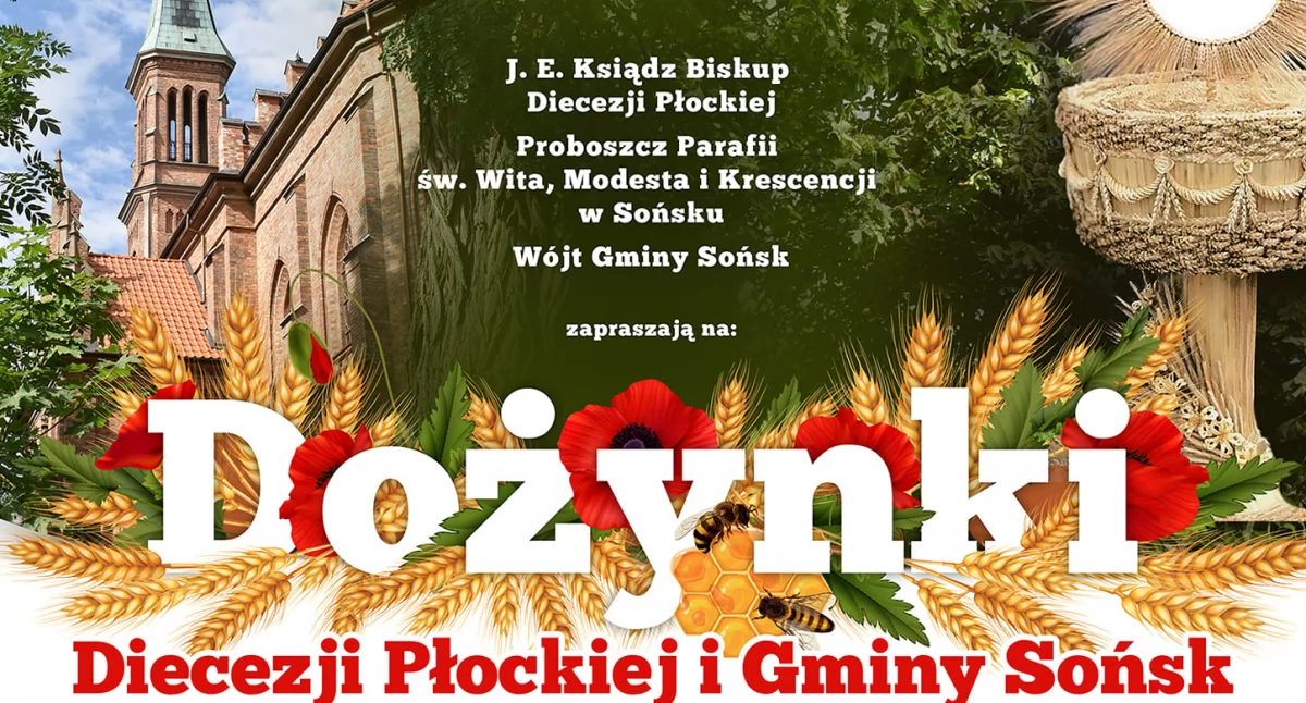 Gwiazdy disco polo na diecezjalnych dożynkach w gminie Sońsk