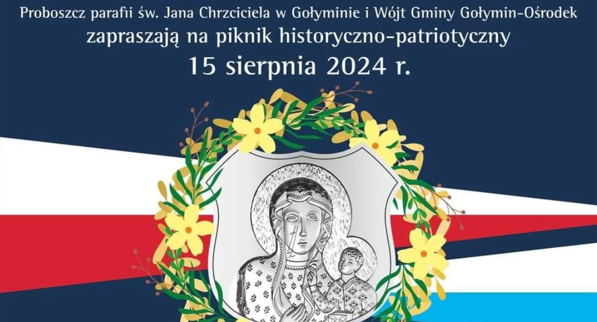Piknik historyczno-patriotyczny w Gołyminie - Ośrodku [program]
