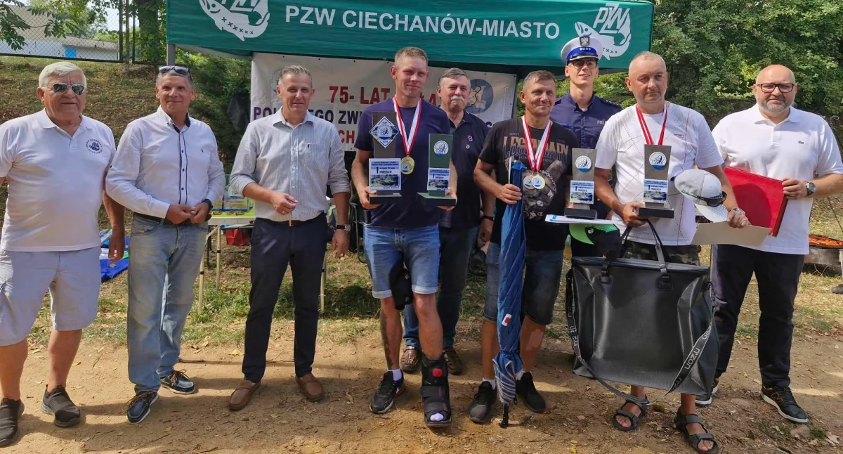 Świętowali 75-lecie koła PZW Ciechanów Miasto