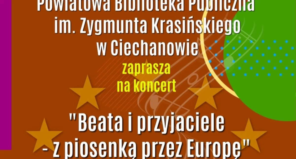 Z piosenką przez Europę. Koncert w Ciechanowie