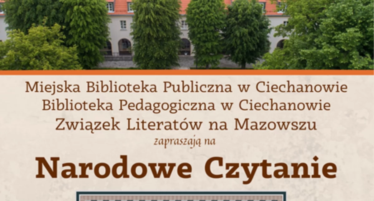 MBP w Ciechanowie gotowa na Narodowe Czytanie