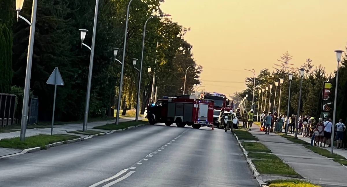 Z ostatniej chwili: zablokowana ulica w Ciechanowie