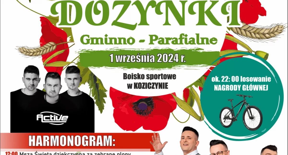 Przed nami ostatnie dożynki w powiecie ciechanowskim