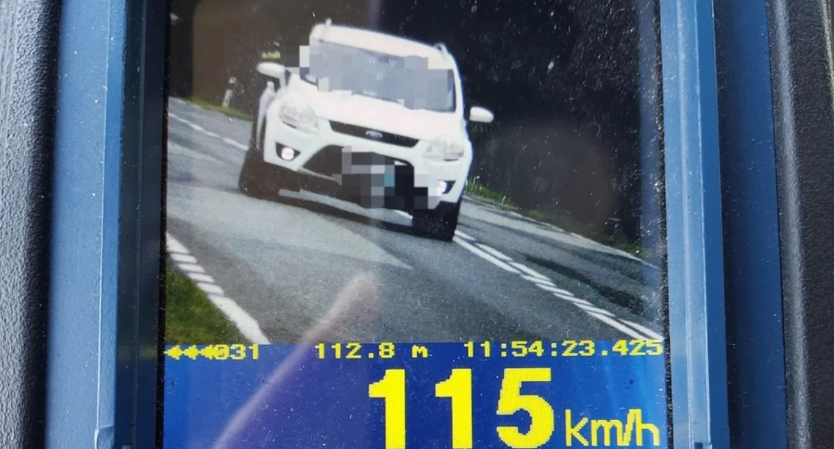 Pirat drogowy wpadł koło Ciechanowa
