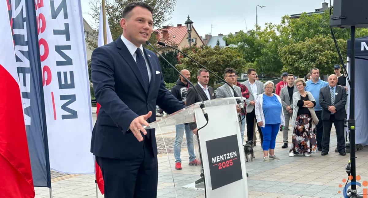Sławomir Mentzen pojawił się w Ciechanowie [wideo/foto]