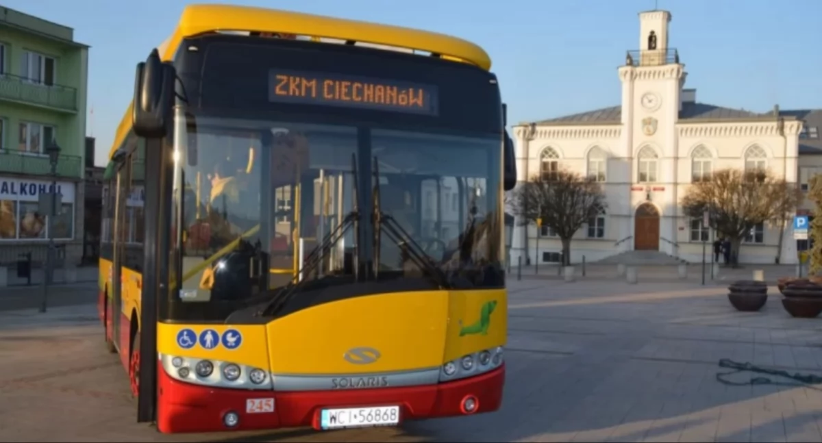 W Ciechanowie przejazdy autobusami miejskimi będą bezpłatne