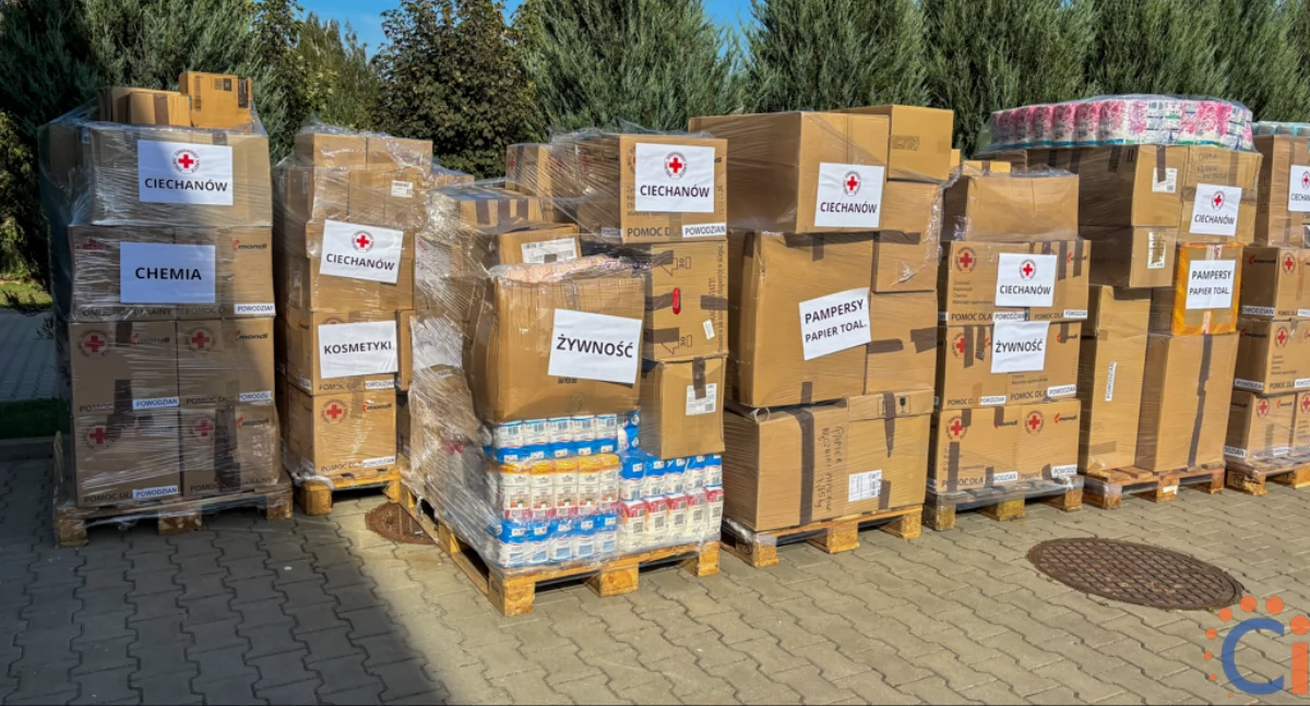 Ciechanowski PCK podsumowuje dotychczasową zbiórkę. Co teraz jest potrzebne? 