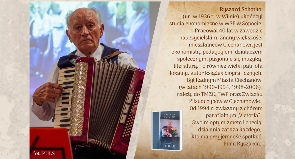 Promocja najnowszej książki Ryszarda Sobotko w MBP w Ciechanowie