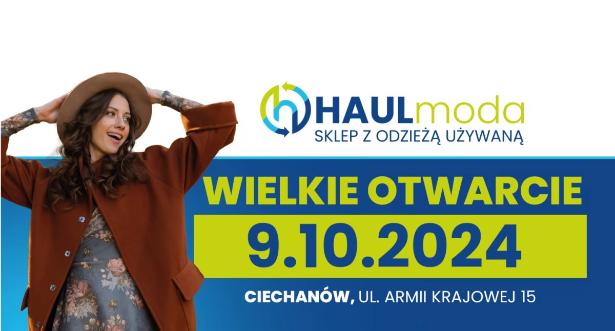 Nowa sieć sklepów z odzieżą używaną wkracza do Ciechanowa.  Otwarcie już w środę 
