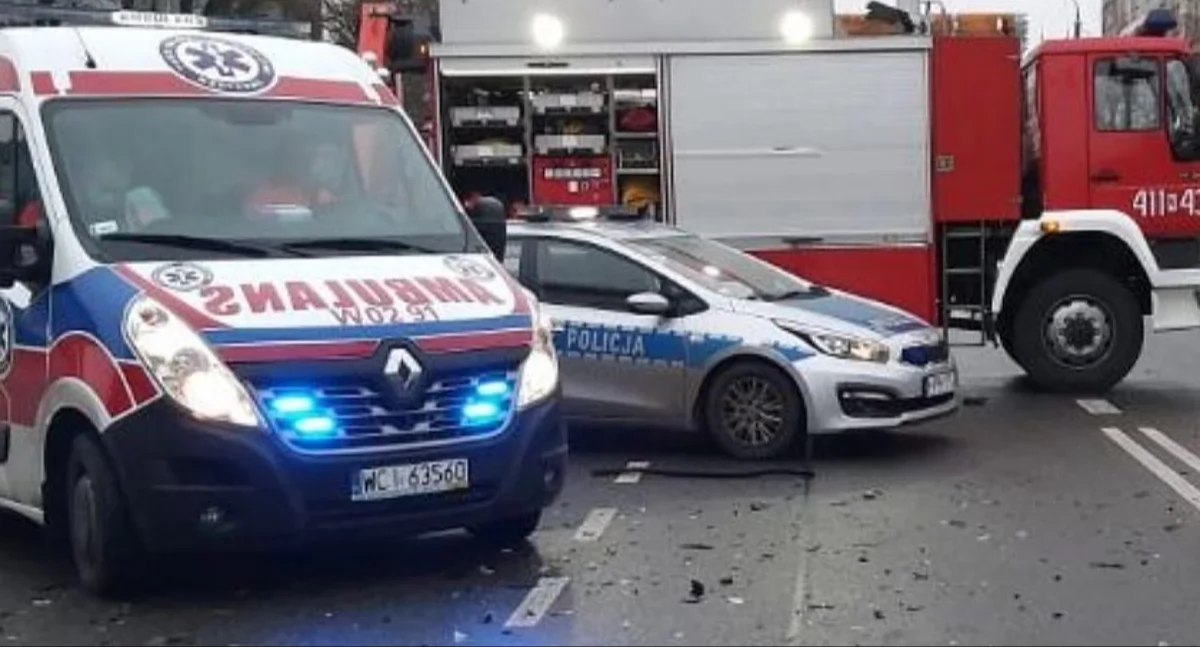 Interwencja służb w centrum Ciechanowa