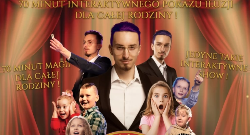 Spektakl Prawdziwej Magii Show – iluzjonista Paweł Kwiecień w Ciechanowie