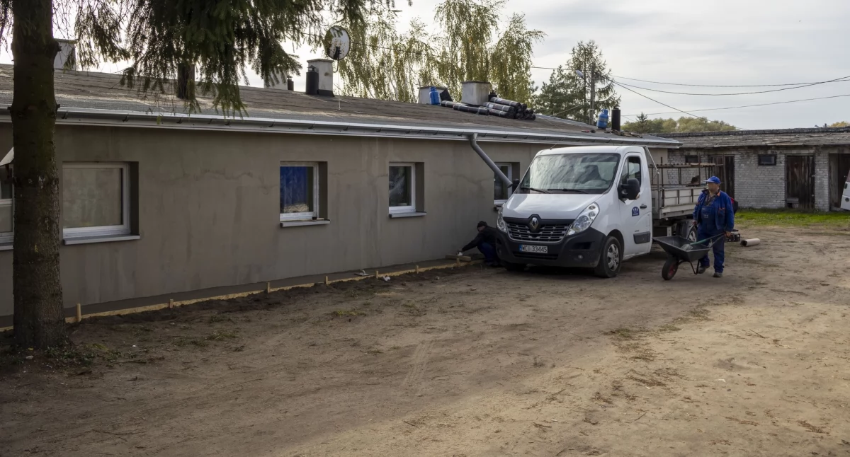 W Ciechanowie remontują budynki socjalne