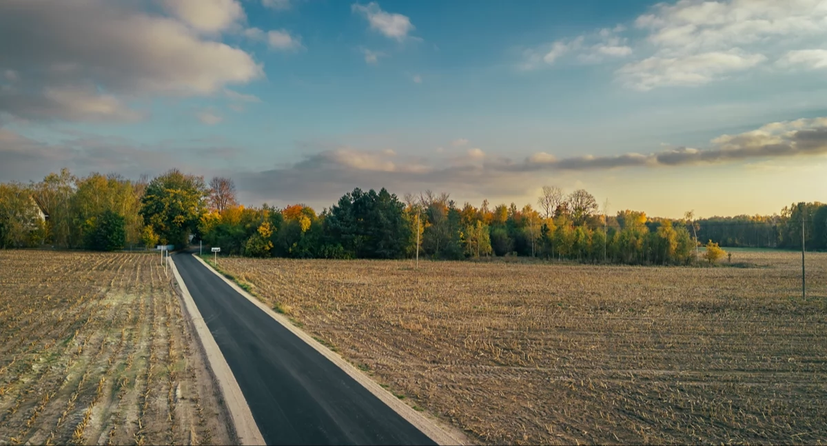 Droga w gminie Ciechanów już po modernizacji [zdjęcia/wideo]