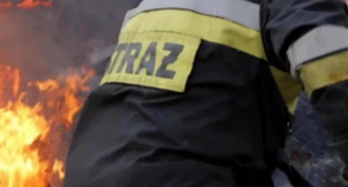 Pożar w Ciechanowie. Z domu ewakuowało się kilkanaście osób