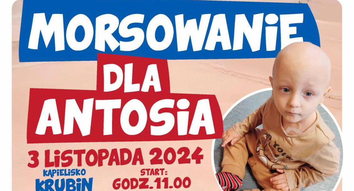  Charytatywna impreza dla Antosia z ciechanowskimi Morsami