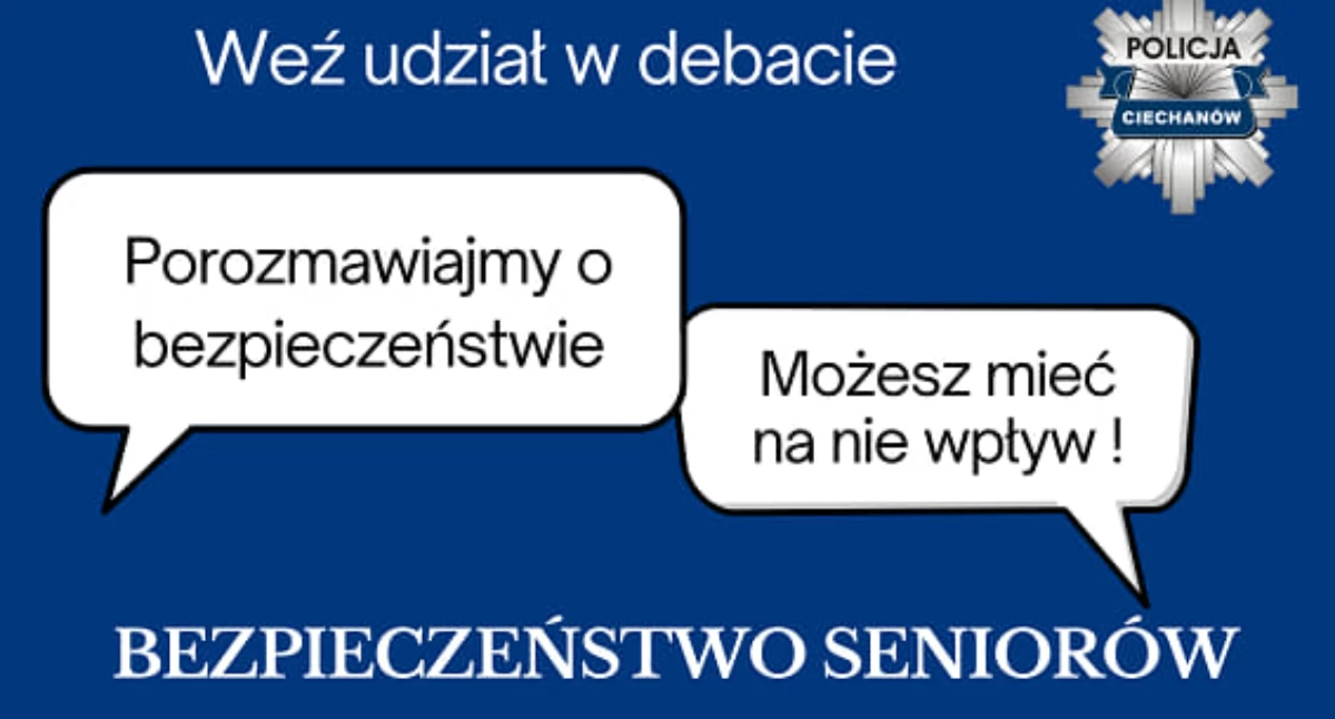 Debata o bezpieczeństwie mieszkańców w gminie Ojrzeń