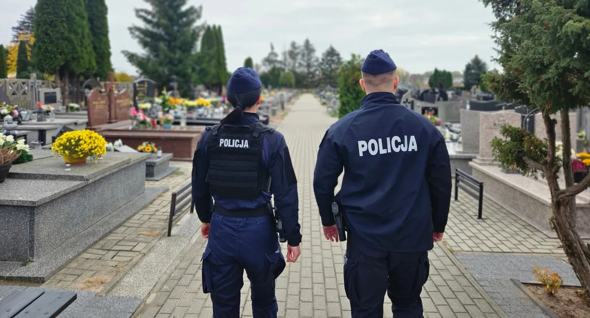 Ciechanowska policja przypomina o bezpieczeństwie w okresie Wszystkich Świętych