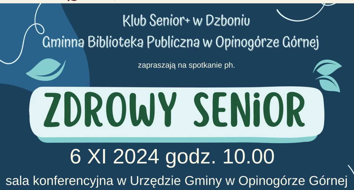 O czym powinni wiedzieć seniorzy? Spotkanie w Opinogórze
