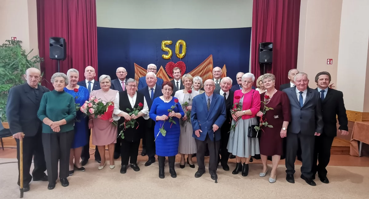 Dwanaście par z gminy Grudusk świętowało Złote Gody [zdjęcia]