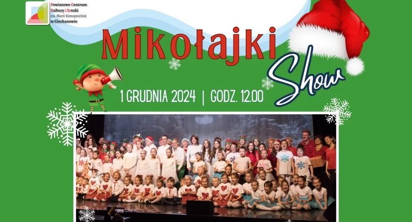 „Mikołajki Show” - koncert w Ciechanowie
