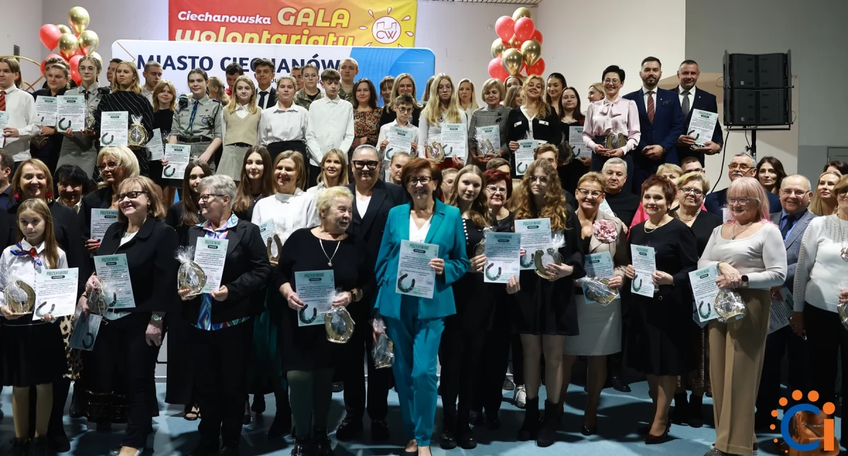 Za nami XV Gala Wolontariatu w Ciechanowie [zdjęcia/lista nagrodzonych]