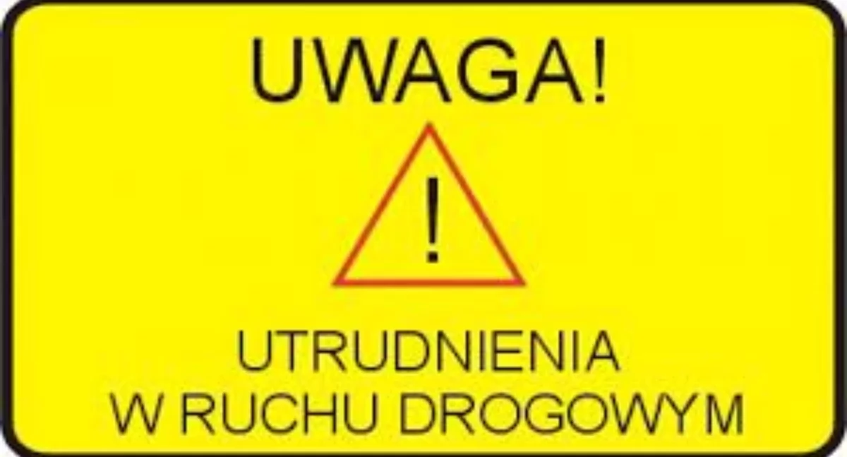 Uwaga kierowcy! Na drodze w gminie Ciechanów wystąpią utrudnienia w ruchu