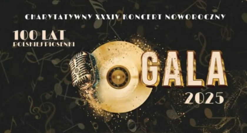XXXIV Charytatywny Koncert Noworoczny GALA 2025 w Ciechanowie