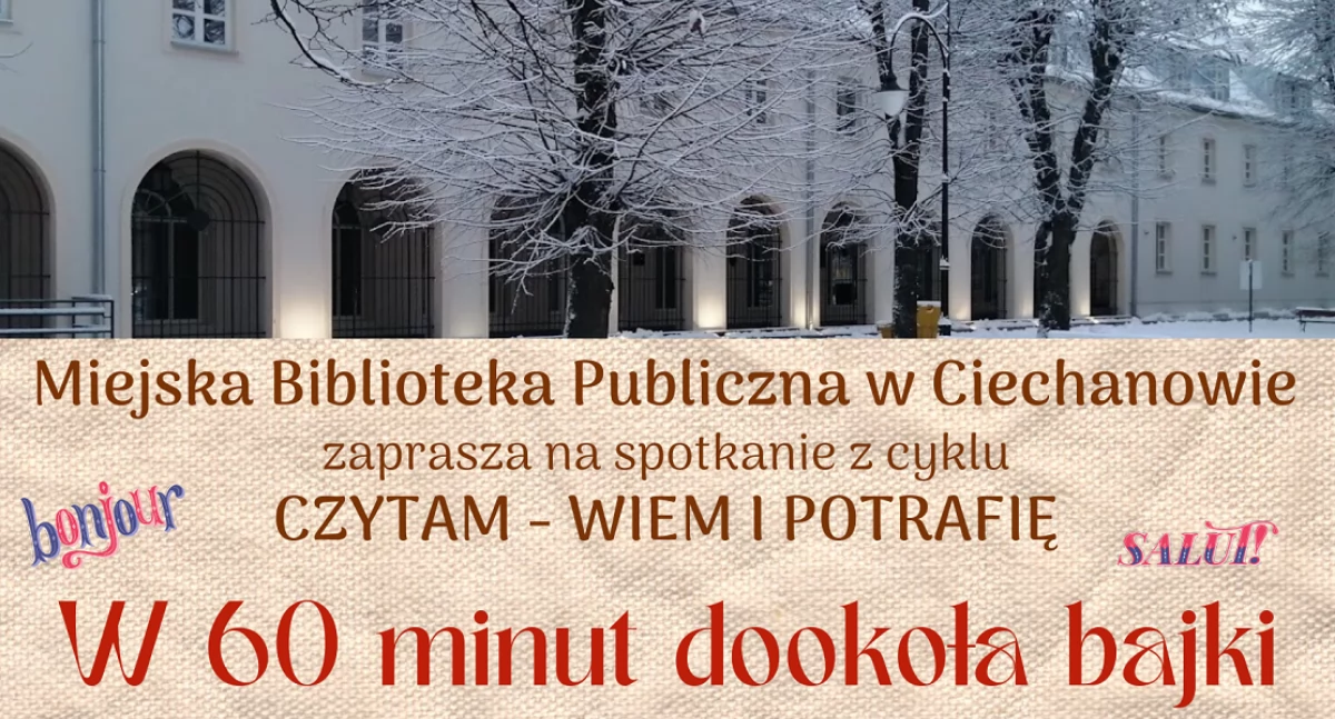 Spotkanie z bajkami francuskimi w Ciechanowie