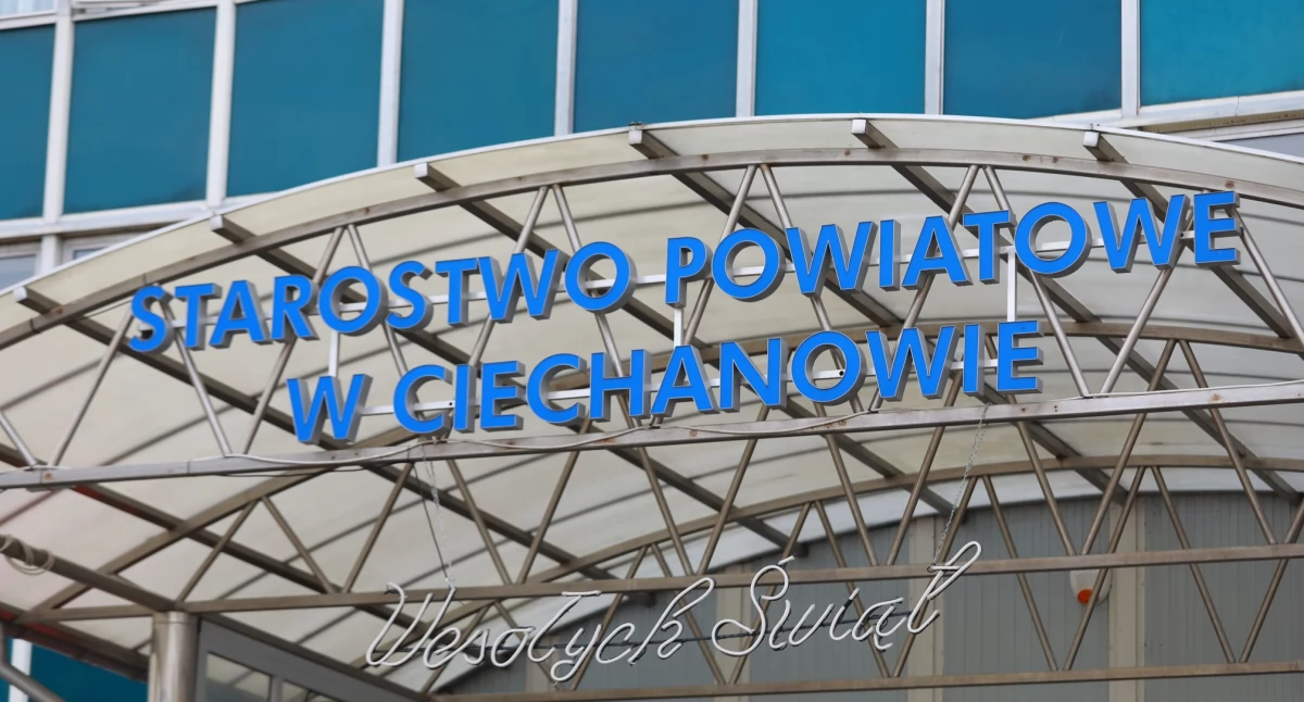 Ciechanowski radny znalazł pracę w Starostwie Powiatowym
