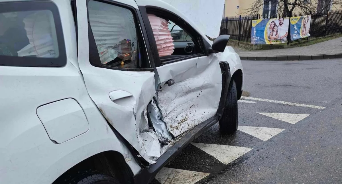 Trzy samochody zderzyły się w gminie Sońsk