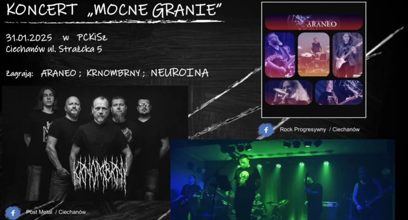 „Mocne granie” - koncert w Ciechanowie
