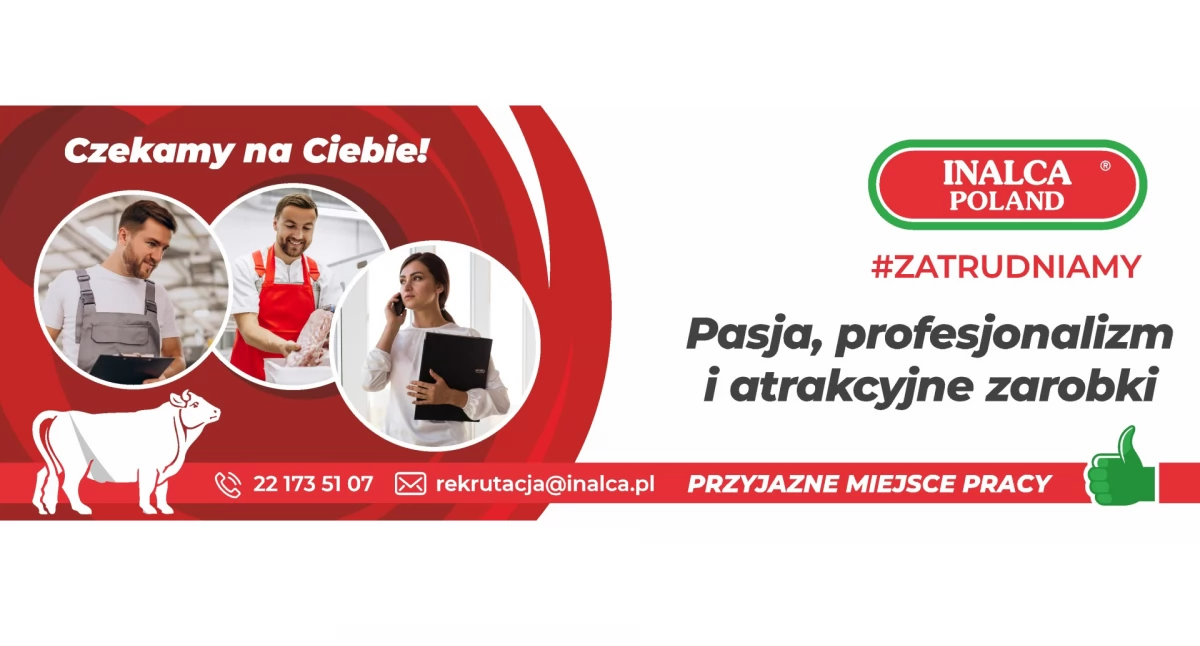 INALCA poszukuje pracowników