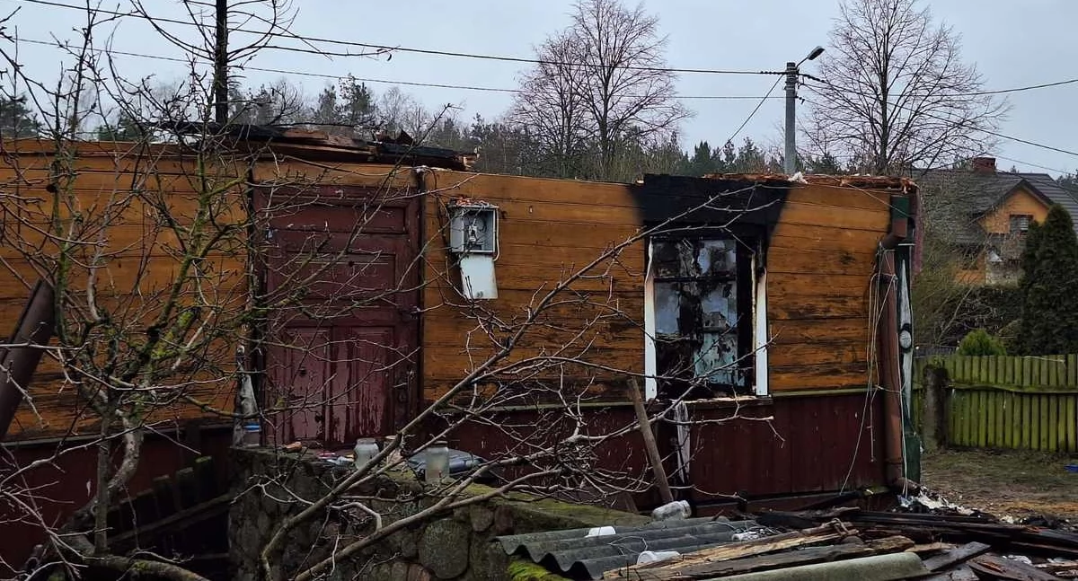 Tragiczny finał pożaru domu