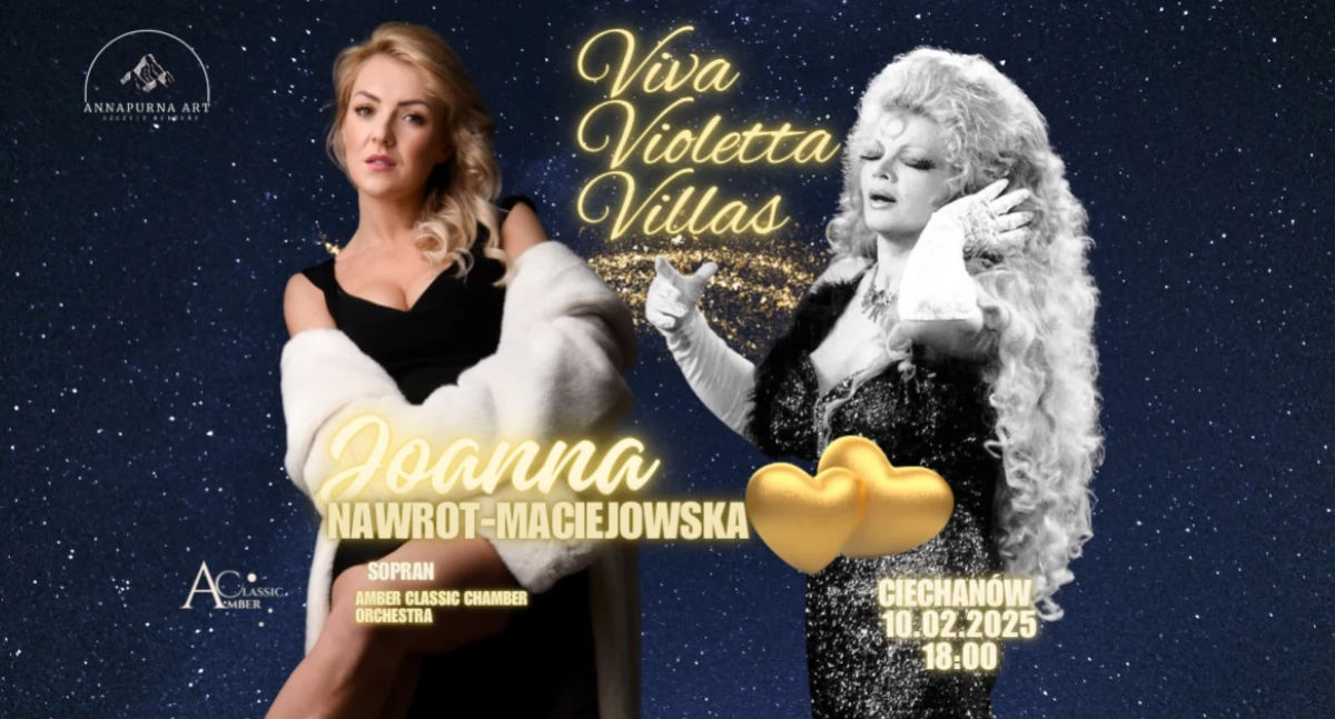 Wyjątkowy koncert w Ciechanowie: artystka przypomni przeboje Violetty Villas