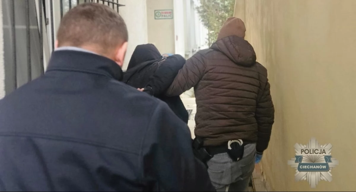 Z ostatniej chwili: Policja zatrzymała mężczyznę podejrzanego o zabójstwo w Ciechanowie